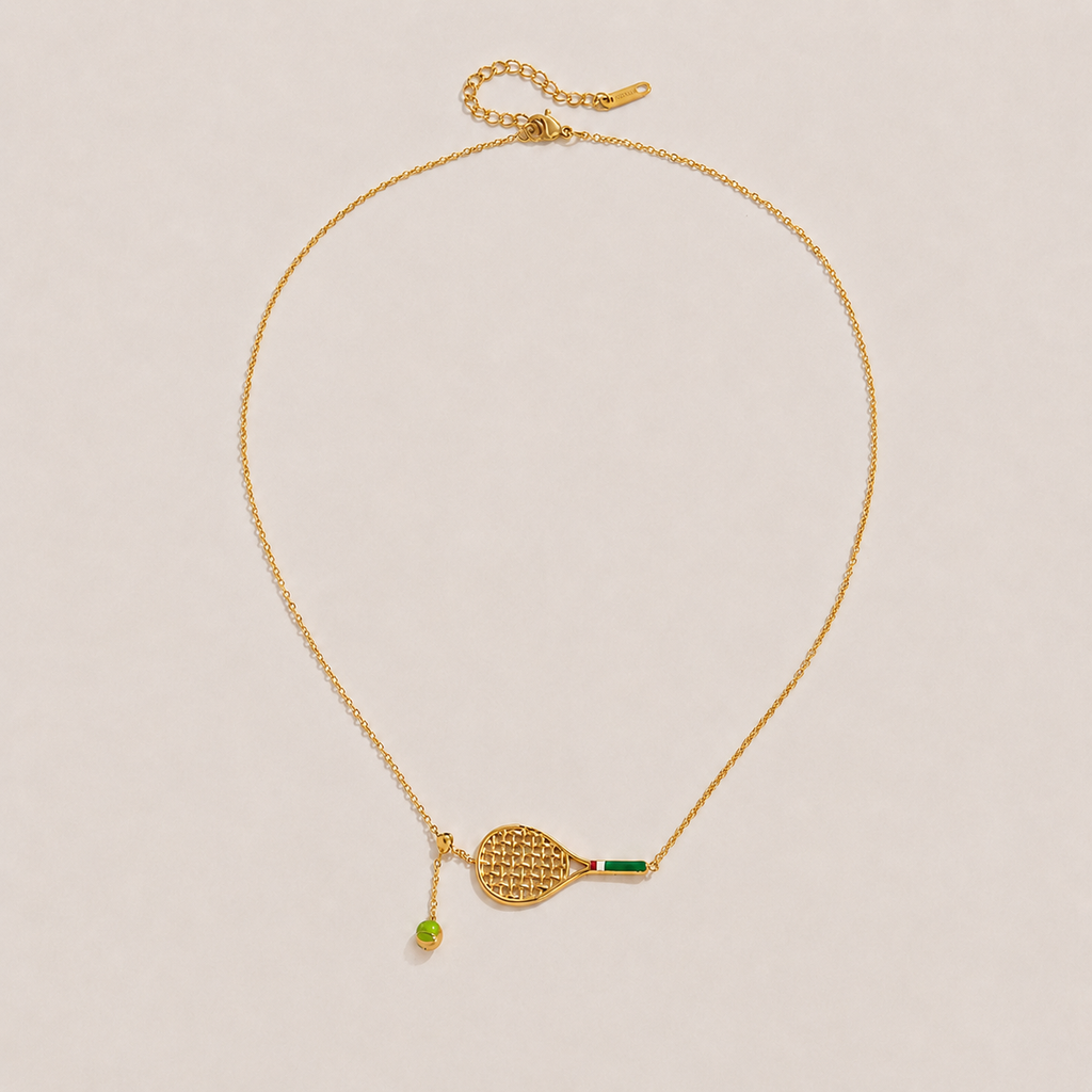 Ace Royale Tennis Necklace