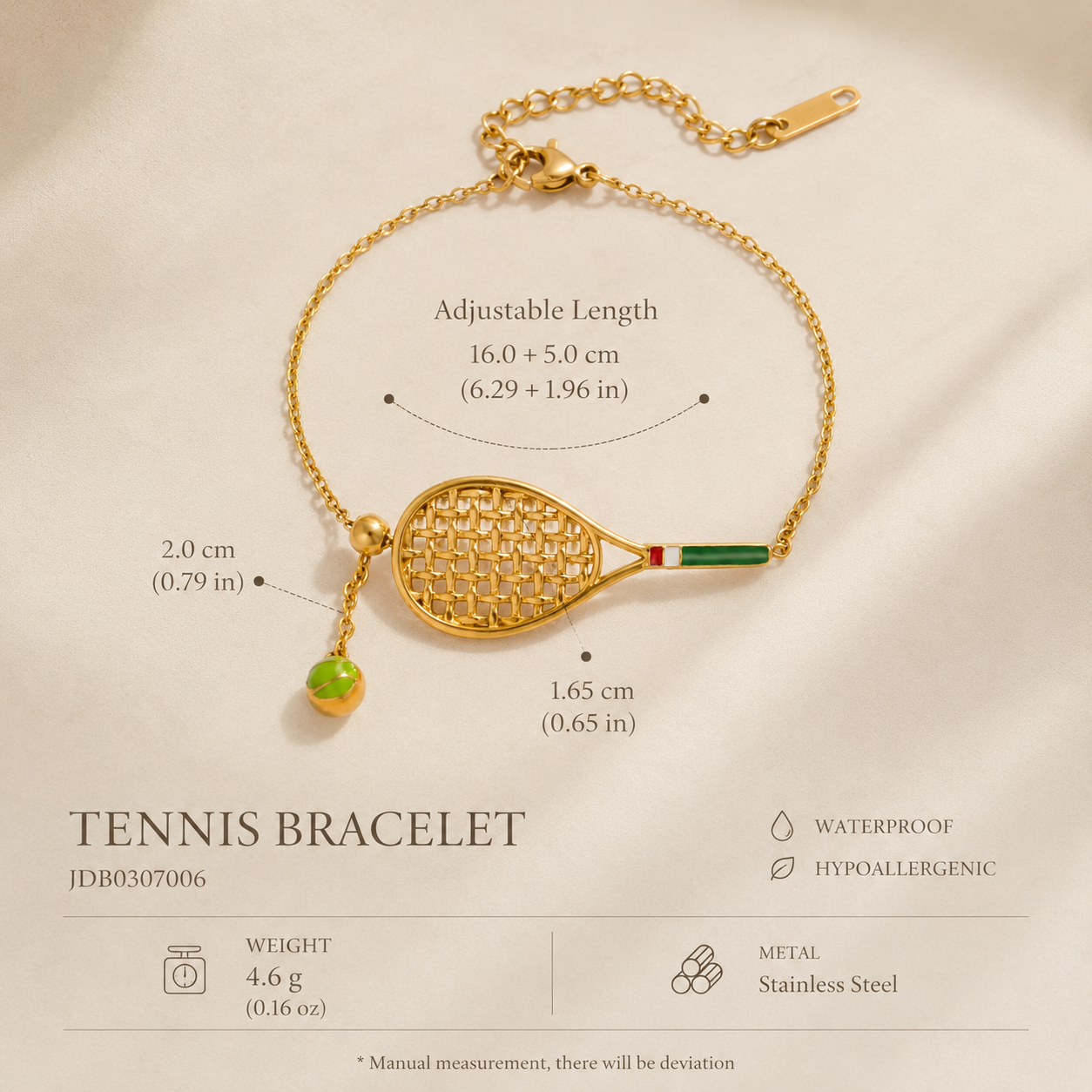 Monaco Tennis Bracelet