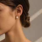 Lumière Pearl Royal Earrings