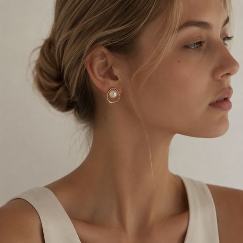 The Muse Pearl Earrings