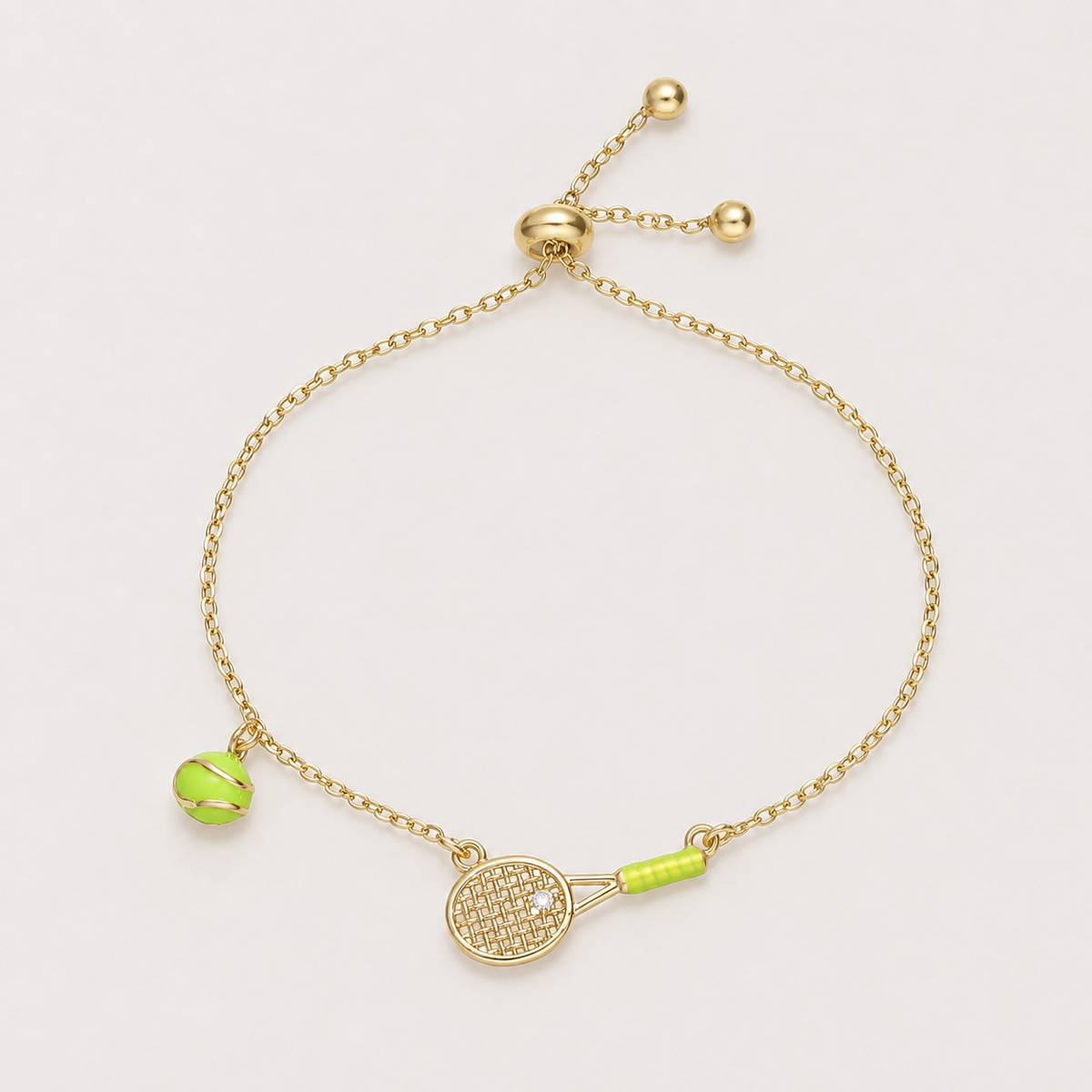 Silver Rally Tennis Bracelet
