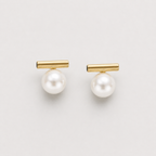 Lumière Pearl Royal Earrings