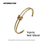Silver Elodie Knot Bangle