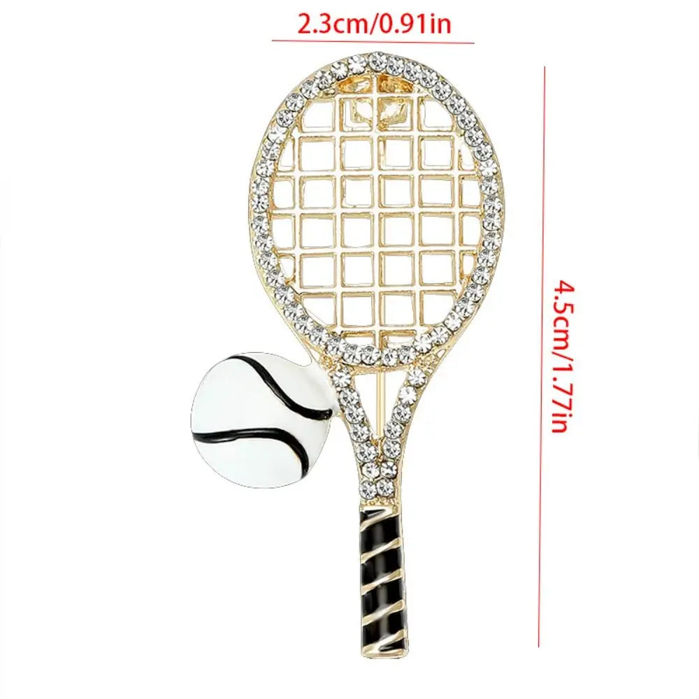Riviera Tennis Brooch