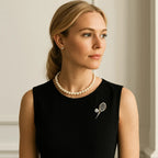 Riviera Tennis Brooch
