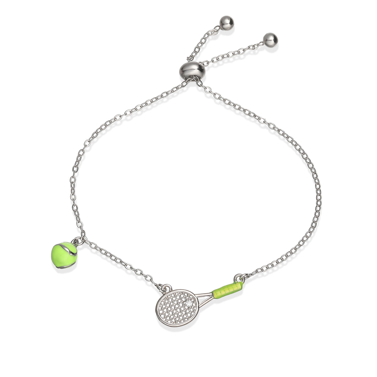 Silver Rally Tennis Bracelet