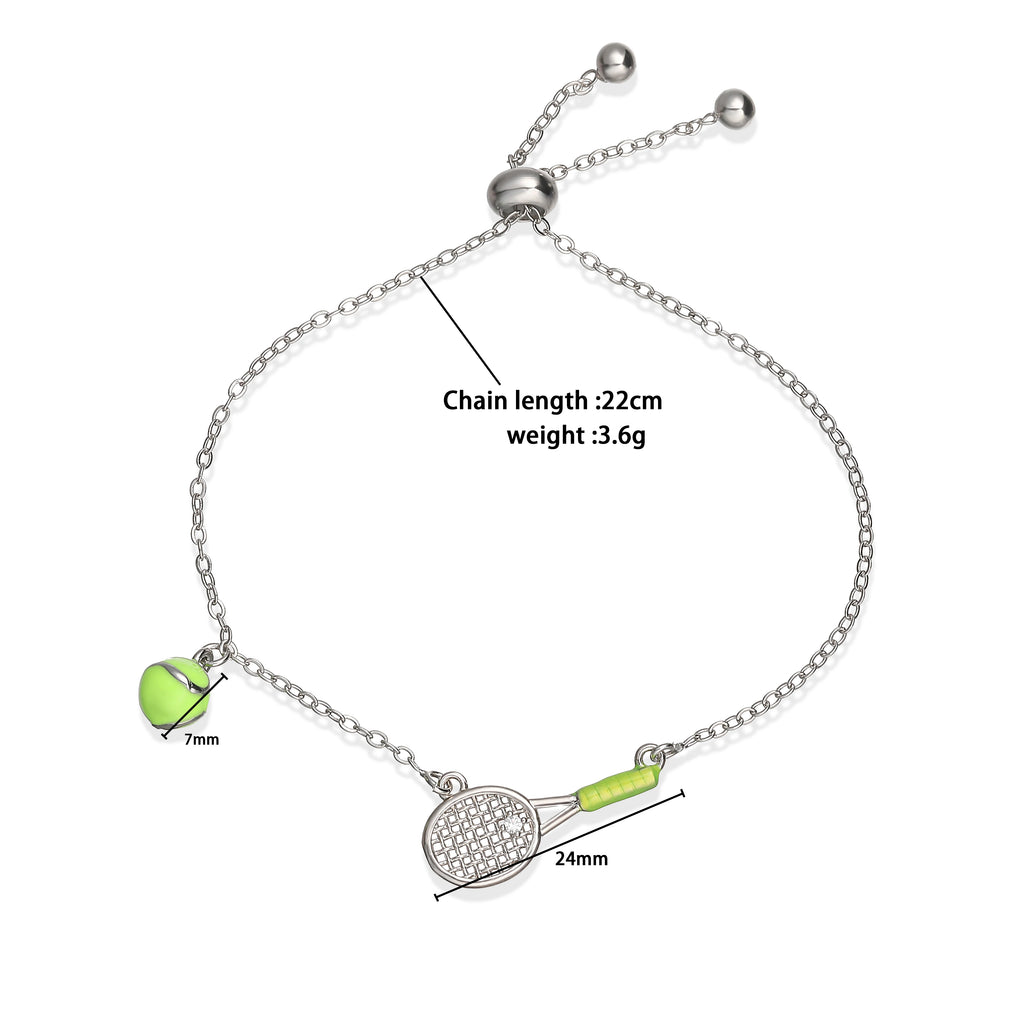 Silver Rally Tennis Bracelet