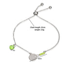 Golden Rally Tennis Bracelet